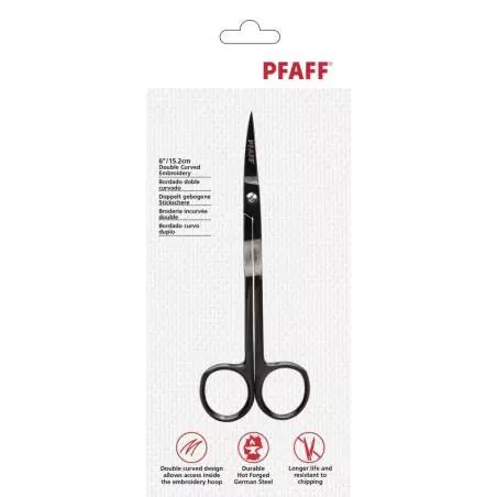 Pfaff - Forbice ricamo doppia curva da 6''/15,2 cm