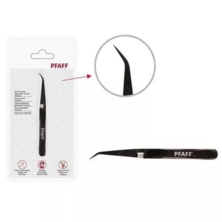 Pfaff - Pinzetta con manici opposti curva da 4.5''/11,4 cm