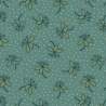 EQP New Vintage Sweetheart Glacier Blue, Tessuto verde menta con rametti e cuori EQP Textiles - Ellie's Quiltplace - 1