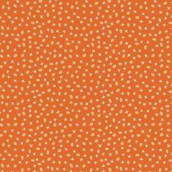 EQP Pieces of Time Tic-Tac-Toe – Carrot, Tessuto arancione con piccoli disegni