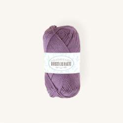 Gomitolo 100% Cotone OEKO-TEX - 50 gr / 160 m - Malva Scuro Roberta De Marchi - 1