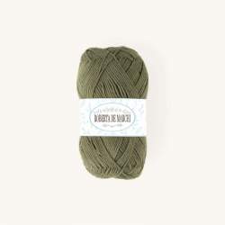 Gomitolo 100% Cotone OEKO-TEX - 50 gr / 160 m - Verde Oliva 3