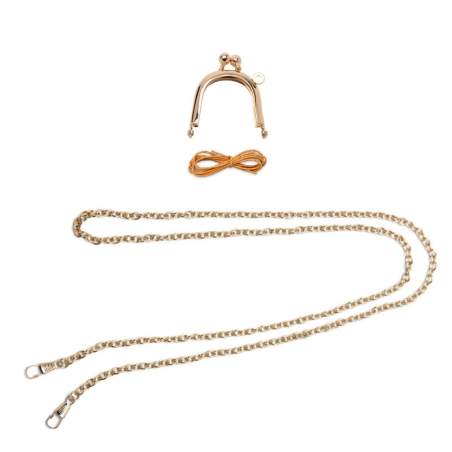 Rose Gold Teardrop Clasp, Chiusura Oro Rosa a Goccia 3,80 cm Zakka Workshop - 1