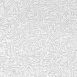 Basic Palette, Tessuto Bianco con Foglie Tono su Tono Stim Italia srl - 1