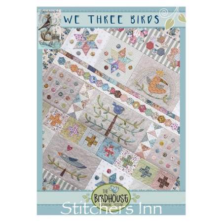 We Three Birds Quilt - Cartamodello The BirdHouse - 1