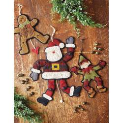 Jingle All the Way - 40 Small Stitcheries to Make Your Home Merry by Debbie Busby Martingale - 2