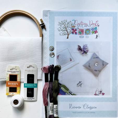 Ricamo Classico - Kit e Istruzioni Quilting Days Roberta De Marchi - 1