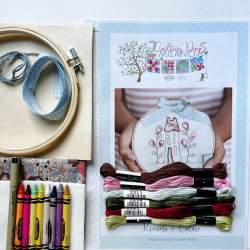 Ricamo e Colore - Kit e Istruzioni Quilting Days Roberta De Marchi - 1