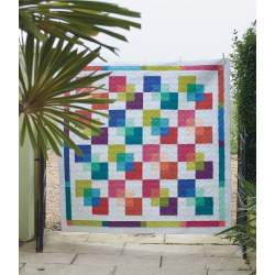 Quilts from Quarters -12 Clever Quilt Patterns to Make from Fat or Long Quarters, Includes Bonus Quilt Design Martingale - 10