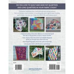 Quilts from Quarters -12 Clever Quilt Patterns to Make from Fat or Long Quarters, Includes Bonus Quilt Design Martingale - 17