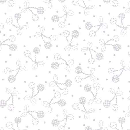 Basic Palette, Tessuto Bianco Panna con Swirl Tono su Tono