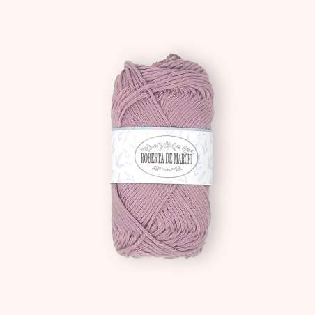 Gomitolo 100% Cotone OEKO-TEX - 50 gr / 75 m - Lilla Pastello