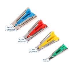 Set di Sbiecatori in plastica e metallo - 25 mm, 18 mm, 12 mm, 6 mm STIM Italia - 1