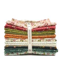 EQP Pieces of Time Fat Quarter Bundle 18 fq 50 x 55 cm Tilda Fabrics - 1