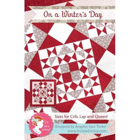 It's Sew Emma - On a Winter's Day Quilt Pattern - Cartamodello