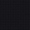 Handworks, Tessuto Fondo Nero con Piccoli Pois Bianchi