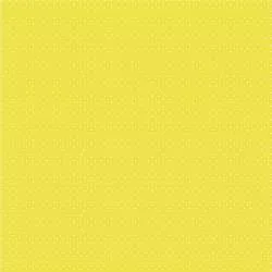 Handworks, Tessuto Fondo Giallo Acceso con Piccoli Pois Bianchi