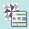 Quilt Builder Card Deck Set 2, 40 new blocks, 8 new layouts, unlimited possibilities - 40 Carte per realizzare blocchi patchwork