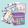 Quilt Builder Card Deck Set 2, 40 new blocks, 8 new layouts, unlimited possibilities - 40 Carte per realizzare blocchi patchwork