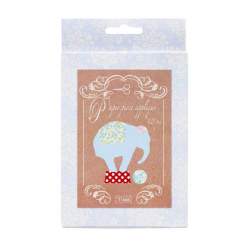 Tilda Paper Piecing - Elefantini per Applique, Circus Tilda Fabrics - 2