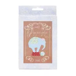 Tilda Paper Piecing - Elefantini per Applique, Circus