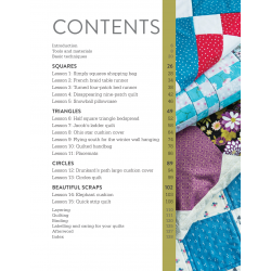 Sarah Payne’s Quilt School, New ways to start patchwork and quilting by Sarah Payne