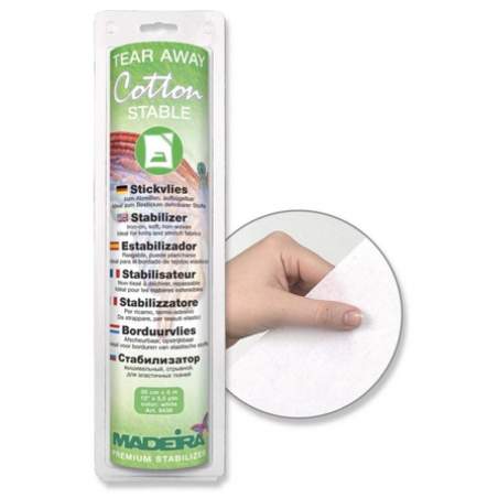 Stabilizzatore da Ricamo Termo-Adesivo a Strappo - Tear Away Cotton Stable