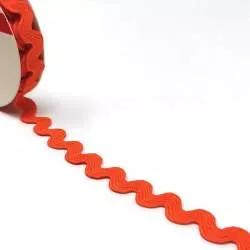 Simplicity, Nastro Ric Rac Arancione - Altezza 12,7 mm Lunghezza 2,7 mt