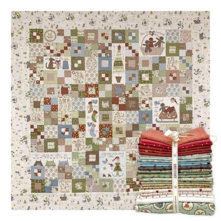 Make Ready for Chistmas - Kit di Tessuti