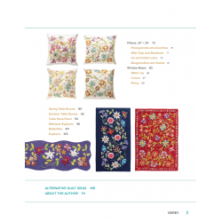 Euphoria Tapestry Quilts: 40 Appliqué Motifs & 17 Flowering Projects by Deborah Kemball