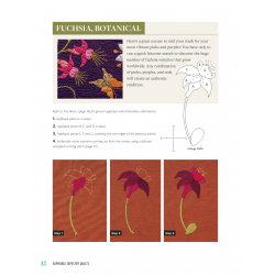 Euphoria Tapestry Quilts: 40 Appliqué Motifs & 17 Flowering Projects by Deborah Kemball