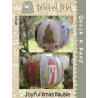 Hatched and Patched - Joyful Xmas Bauble - Cartamodello, Anni Downs