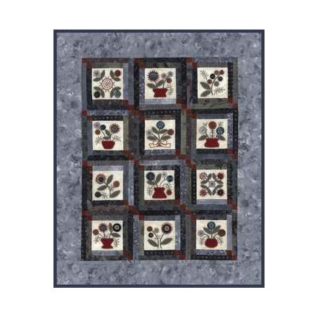 From my heart to your hands - Kari Anne’s Garden of Buttons - Cartamodello, Lori Smith Quilts