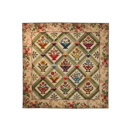 From my heart to your hands - The Four Seasons, Spring Blooms- Cartamodello, Lori Smith Quilts From my heart to your hands - 1