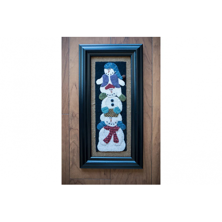 Bits and Pieces by Joan - Little Bits By Joan, Snowman Stack - Cartamodello