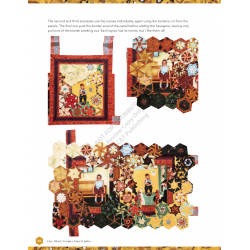 One Block Wonder Panel Quilts, New ideas, one of a kind hexagon blocks by Maxine Rosenthal & Nancy Miller