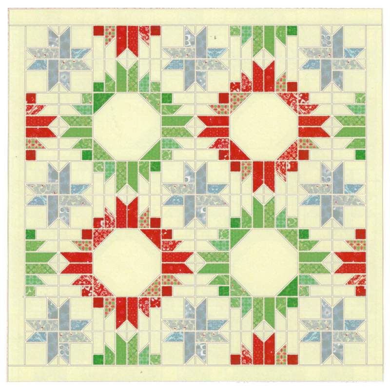 Good Tidings - Kit di Tessuti Roberta De Marchi - 3 Good Tidings - Kit di Tessuti Roberta De Marchi - 3