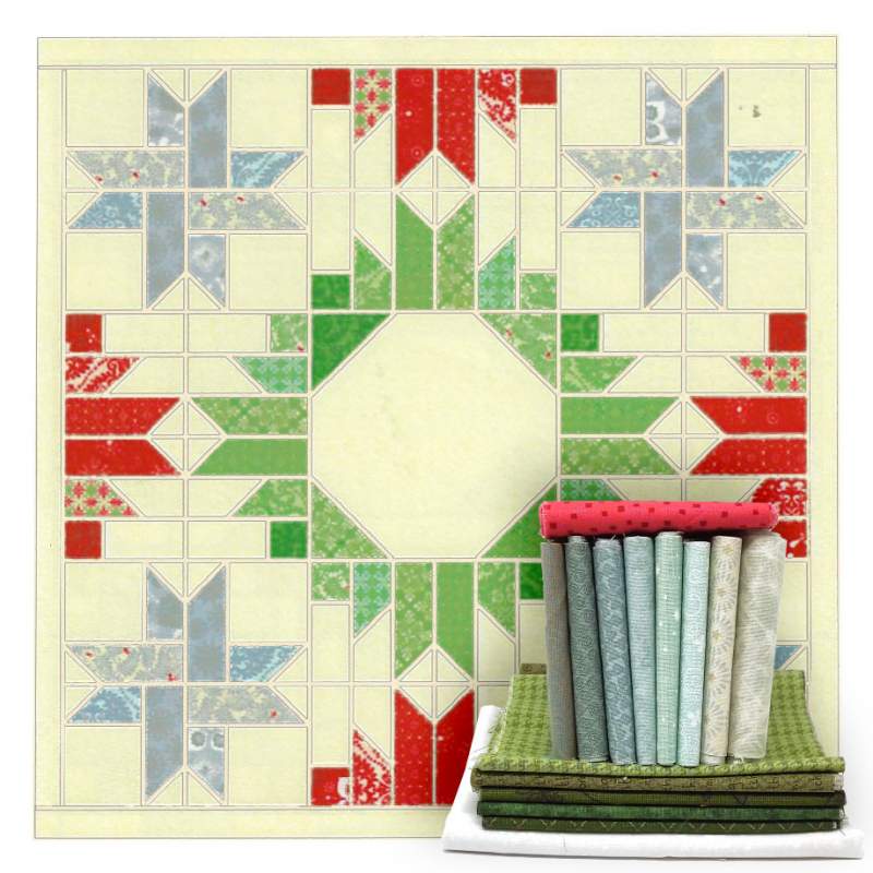 Good Tidings - Kit di Tessuti Roberta De Marchi - 1 Good Tidings - Kit di Tessuti Roberta De Marchi - 1