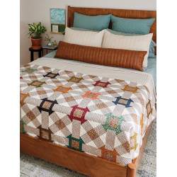 Simple Double-Dipped Quilt - Scrappy Quilts Built from Block with a Unique Twist by Kim Diehl - Martingale Martingale - 3