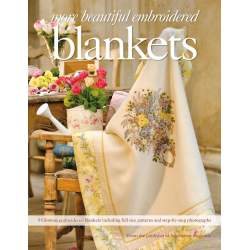 More Beautiful Embroidered Blankets by Inspirations Studio