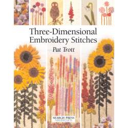 Three-Dimensional Embroidery Stitches di Pat Trott Search Press - 1