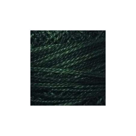 Valdani, Filato da Ricamo Pearl Cotton 12 Colorfast, Variegated O41 - Deep Forest Greens