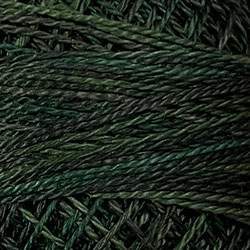 Valdani, Filato da Ricamo Pearl Cotton 12 Colorfast,  Variegated O539 - Evergreens - rich greens Valdani Inc. - 1