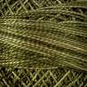 Valdani, Filato da Ricamo Pearl Cotton 12 Colorfast,  Variegated O519 - Green Olives - shades of olive