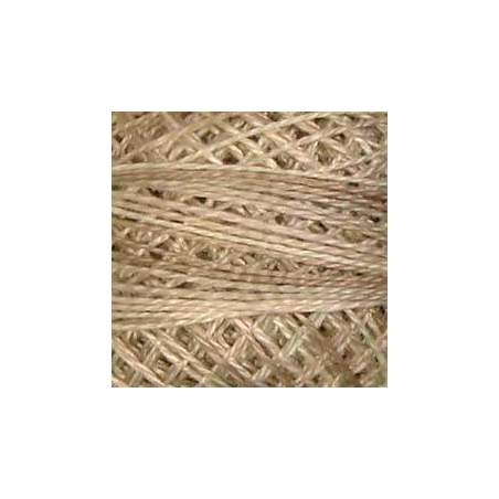 Valdani, Filato da Ricamo Pearl Cotton 12 Colorfast, Variegated P4 - Aged White Light - Vintage Hues Sampler for J. Paton