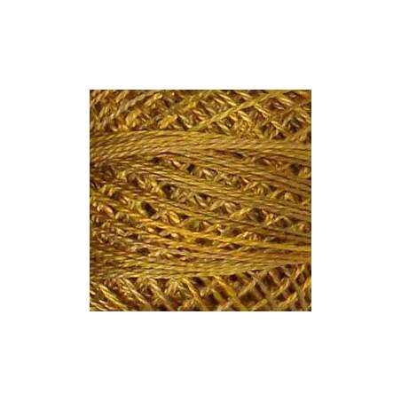 Valdani, Filato da Ricamo Pearl Cotton 8 Colorfast, Variegated P5- 8 - Tarnished Gold -Vintage Hues for J.Paton