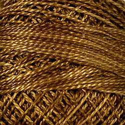 Valdani, Filato da Ricamo Pearl Cotton 12 Colorfast,  Variegated O154 - Dark Antique Golds Valdani Inc. - 1