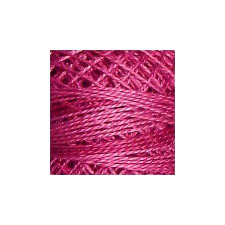 Valdani, Filato da Ricamo Pearl Cotton 12 Colorfast,  Variegated O522 - Raspberry - subdued shades of fuchsia, rose