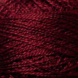 Valdani, Filato da Ricamo Pearl Cotton 12 Colorfast,  Solids 78 - Rusty Burgundy