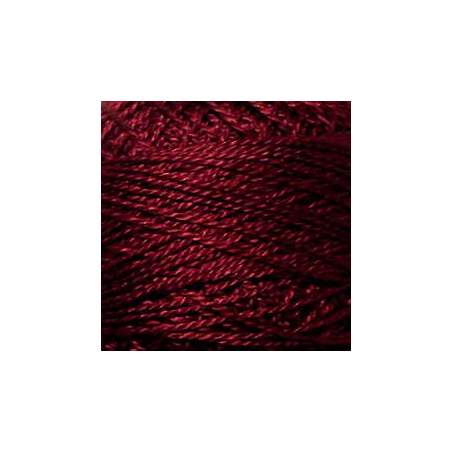 Valdani, Filato da Ricamo Pearl Cotton 12 Colorfast,  Solids 78 - Rusty Burgundy